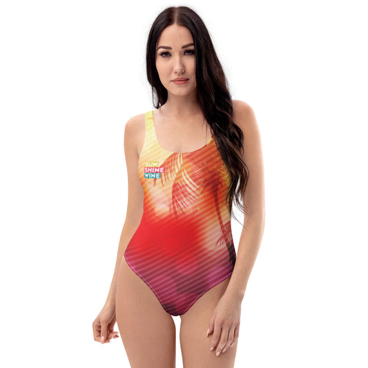 Sunshine Wine One-Piece Swimsuit